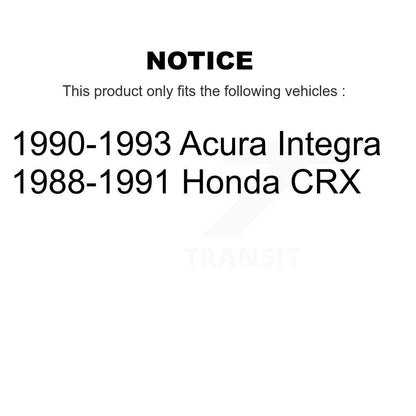 [Avant] Kit de Rotule de suspension pour Acura Integra Honda CRX Adjustable KTR-101843