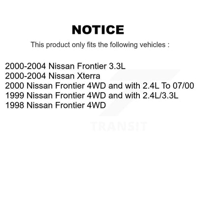[Avant] Kit de Rotule de suspension pour Nissan Frontier Xterra KTR-101846