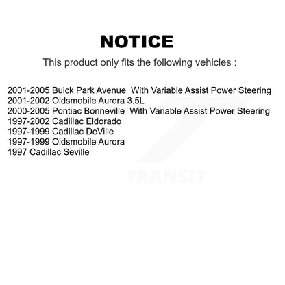 [Avant] Kit d'extrémité de biellette de direction pour Cadillac Pontiac Bonneville Buick Park Avenue DeVille Eldorado Oldsmobile Aurora Seville KTR-101862