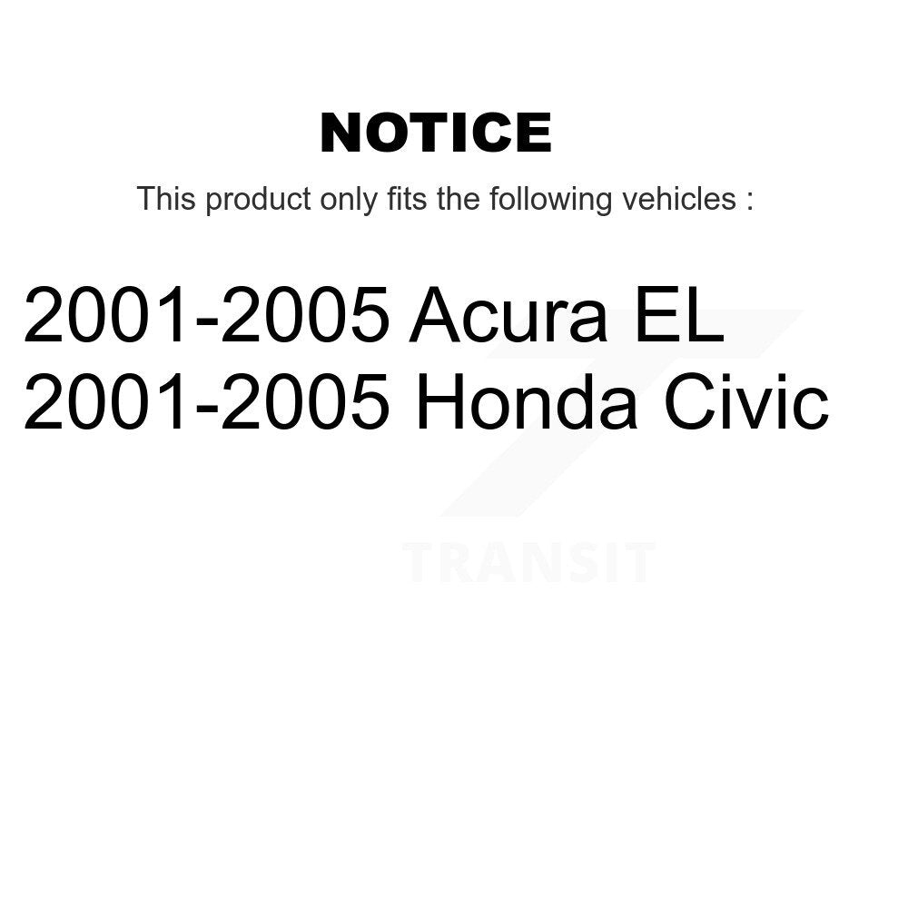 [Avant] Kit d'extrémité de biellette de direction pour 2001-2005 Honda Civic Acura EL KTR-101889