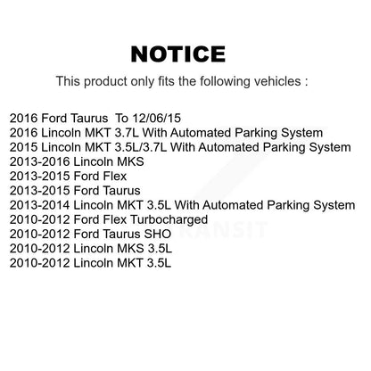 [Avant] Kit d'extrémité de biellette de direction pour Ford Taurus Flex Lincoln MKS MKT KTR-101945