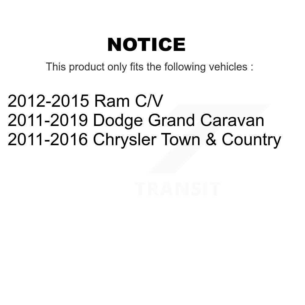 [Avant] Kit d'extrémité de biellette de direction pour Dodge Grand Caravan Chrysler Town & Country Ram C/V KTR-101953