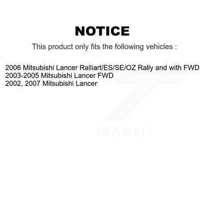 [Avant] Kit d'extrémité de biellette de direction pour Mitsubishi Lancer KTR-101972