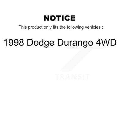 [Avant + Arrière] Kit de biellette de barre stabilisatrice de suspension pour Dodge Durango KTR-102018