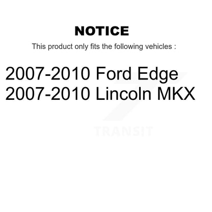 [Avant + Arrière] Kit de biellette de barre stabilisatrice de suspension pour 2007-2010 Ford Edge Lincoln MKX KTR-102053