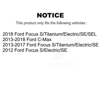 [Avant + Arrière] Kit de biellette de barre stabilisatrice de suspension pour Ford Focus C-Max KTR-102077