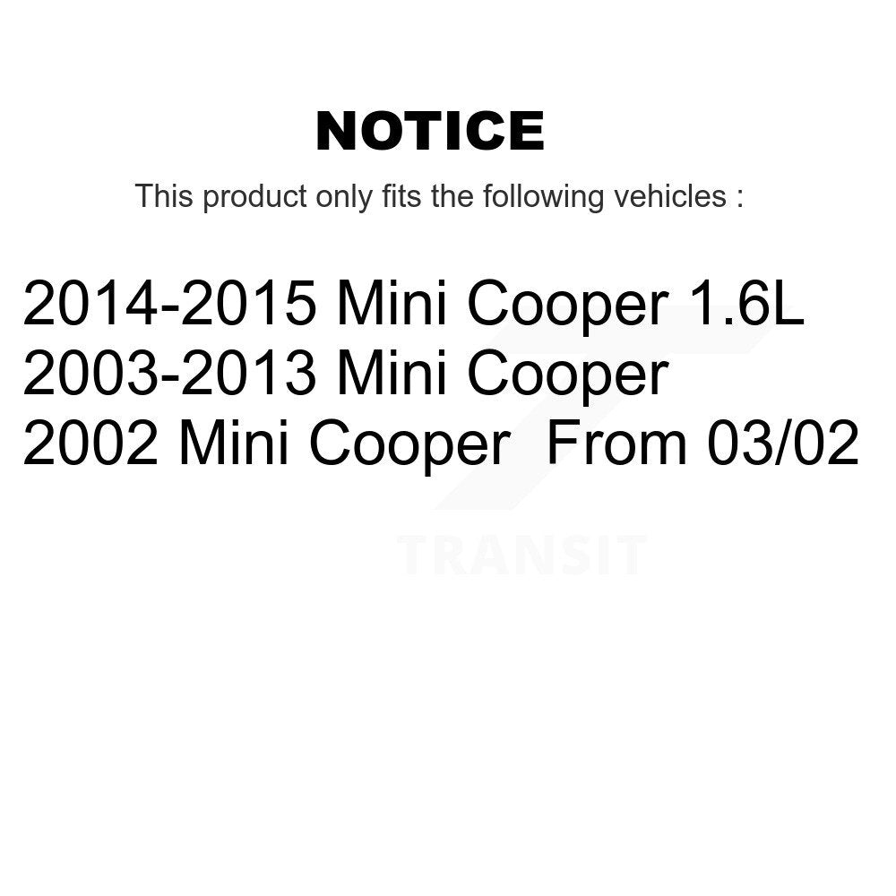 [Avant + Arrière] Kit de biellette de barre stabilisatrice de suspension pour Mini Cooper KTR-102106