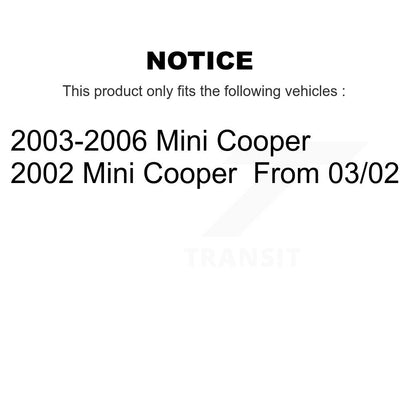 [Avant + Arrière] Kit de biellette de barre stabilisatrice de suspension pour Mini Cooper KTR-102107