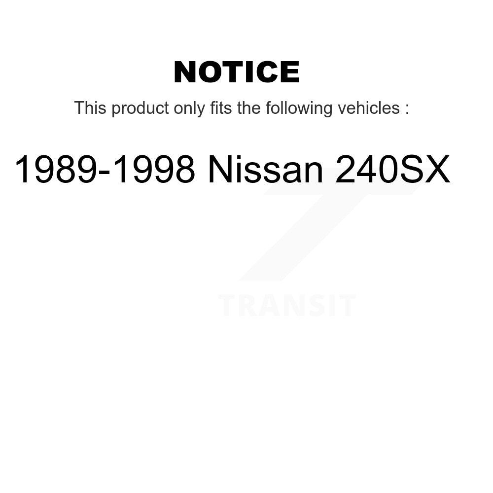 [Avant + Arrière] Kit de biellette de barre stabilisatrice de suspension pour 1989-1998 Nissan 240SX KTR-102151