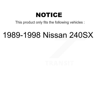 [Avant + Arrière] Kit de biellette de barre stabilisatrice de suspension pour 1989-1998 Nissan 240SX KTR-102151
