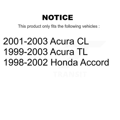[Avant + Arrière] Kit de biellette de barre stabilisatrice de suspension pour Honda Accord Acura TL CL KTR-102185