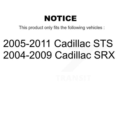 [Avant + Arrière] Kit de biellette de barre stabilisatrice de suspension pour Cadillac SRX STS KTR-102196