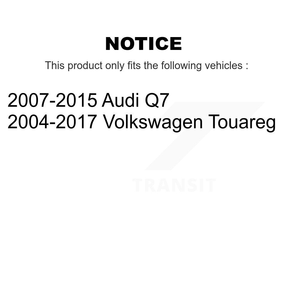 [Avant + Arrière] Kit de biellette de barre stabilisatrice de suspension pour Audi Q7 Volkswagen Touareg KTR-102199