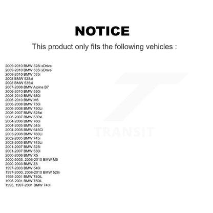 [Bras arrière au moyeu (extérieur inférieur)] Kit de Bague de bras de suspension pour BMW X5 528i 530i 525i 750Li 650i 740iL 540i 535i 745Li 530xi 550i 750i M5 535xi 745i xDrive 645Ci 740i 528xi 545i M6 KTR-102224