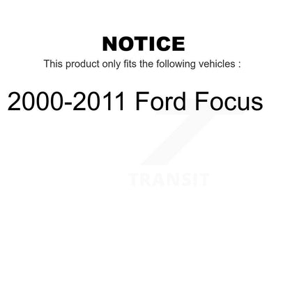 [Inférieur avant vers l'arrière] Kit de Bague de bras de suspension pour 2000-2011 Ford Focus KTR-102231