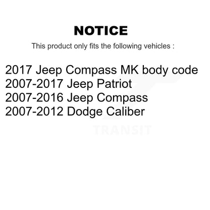 [Avant] Kit de Rotule de suspension pour Jeep Patriot Compass Dodge Caliber KTR-102300