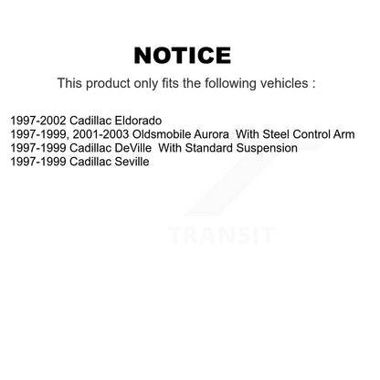[Avant] Kit de Rotule de suspension pour Cadillac DeVille Eldorado Oldsmobile Aurora Seville KTR-102341