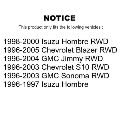 [Avant] Kit de Rotule de suspension pour Chevrolet S10 Blazer GMC Sonoma Jimmy Isuzu Hombre KTR-102351