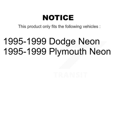 [Avant] Kit de Rotule de suspension pour 1995-1999 Neon Dodge Plymouth KTR-102371