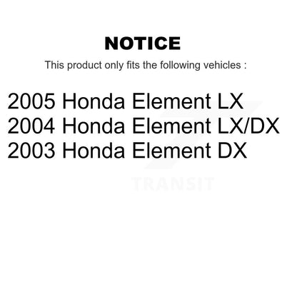 [Avant] Kit de Rotule de suspension pour Honda Element KTR-102388