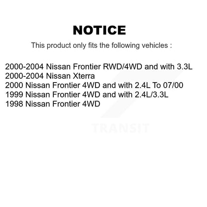 [Avant] Kit de Rotule de suspension pour Nissan Frontier Xterra KTR-102392