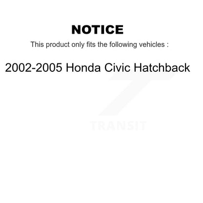 [Avant] Kit de Rotule de suspension pour 2002-2005 Honda Civic Hatchback KTR-102423