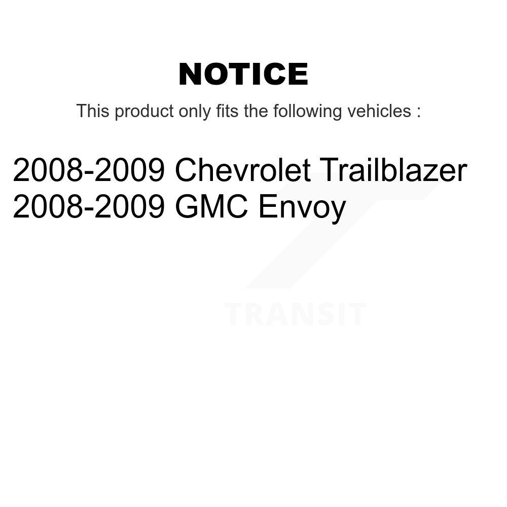 [Avant] Kit de Rotule de suspension pour 2008-2009 Chevrolet Trailblazer GMC Envoy KTR-102454