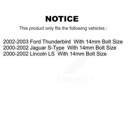 [Avant] Kit de Rotule de suspension pour Lincoln LS Ford Thunderbird Jaguar S-Type avec 14mm Bolt taille KTR-102455