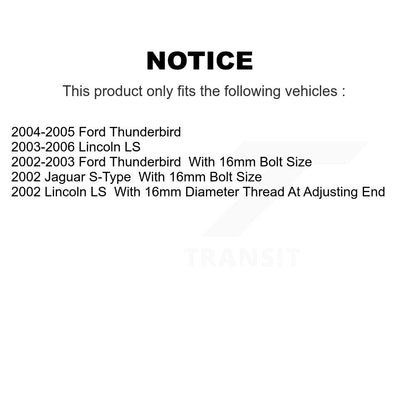 [Avant] Kit de Rotule de suspension pour Lincoln LS Ford Thunderbird Jaguar S-Type KTR-102456