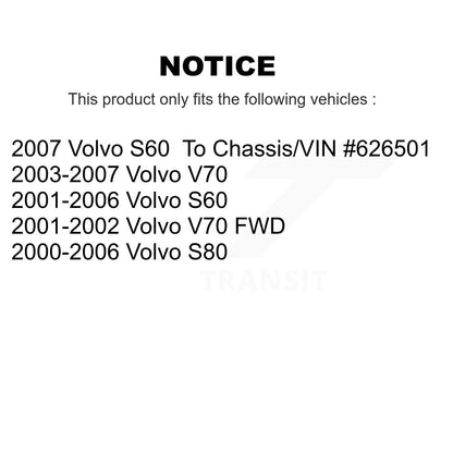 [Avant] Kit de Rotule de suspension pour Volvo S60 V70 S80 KTR-102523