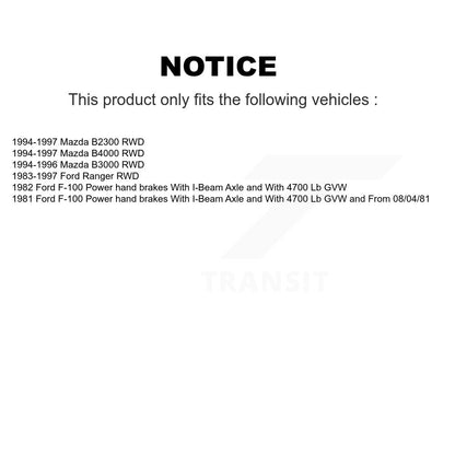 [Avant] Kit de Rotule de suspension pour Ford Ranger Mazda B2300 B4000 F-100 B3000 KTR-102530