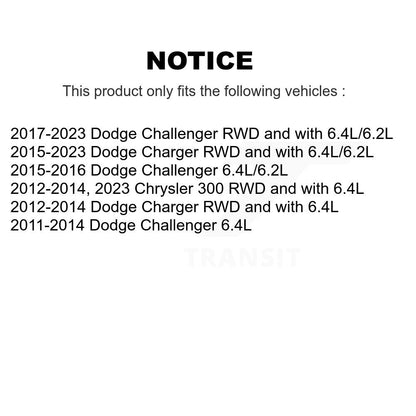 [Avant] Kit d'ensemble de bras de suspension et joint à rotule pour Dodge Charger Challenger Chrysler 300 KTR-102617