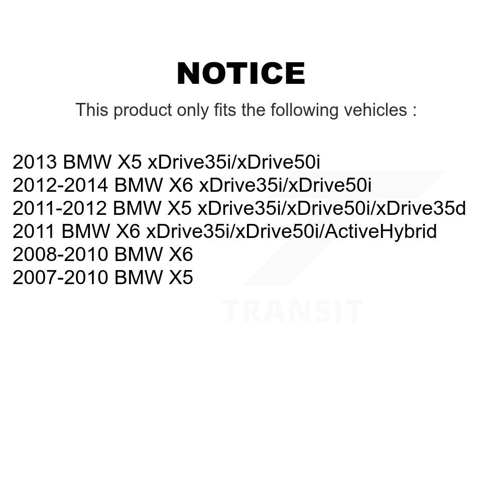 [Avant] Kit d'ensemble de bras de suspension et joint à rotule pour BMW X5 X6 KTR-102619
