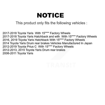[Avant] Kit d'ensemble de bras de suspension et joint à rotule pour Toyota Yaris Prius C KTR-102652