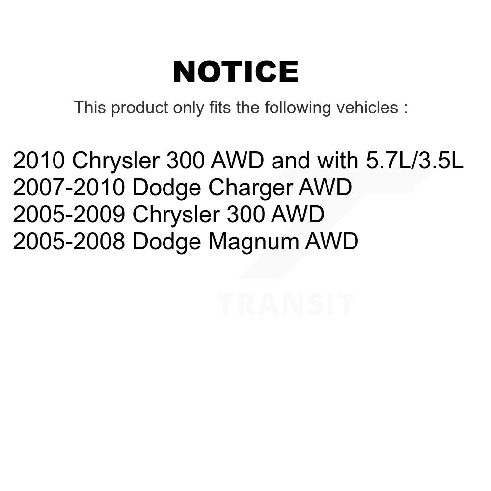 [Avant] Kit d'ensemble de bras de suspension et joint à rotule pour Chrysler 300 Dodge Charger Magnum KTR-102702