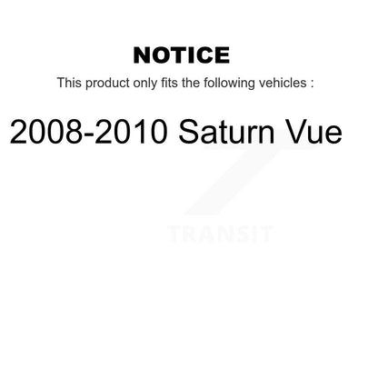 [Avant] Kit d'ensemble de bras de suspension et joint à rotule pour 2008-2009 Saturn Vue KTR-102772