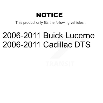 [Avant] Kit d'ensemble de bras de suspension et joint à rotule pour 2006-2011 Buick Lucerne Cadillac DTS KTR-102799