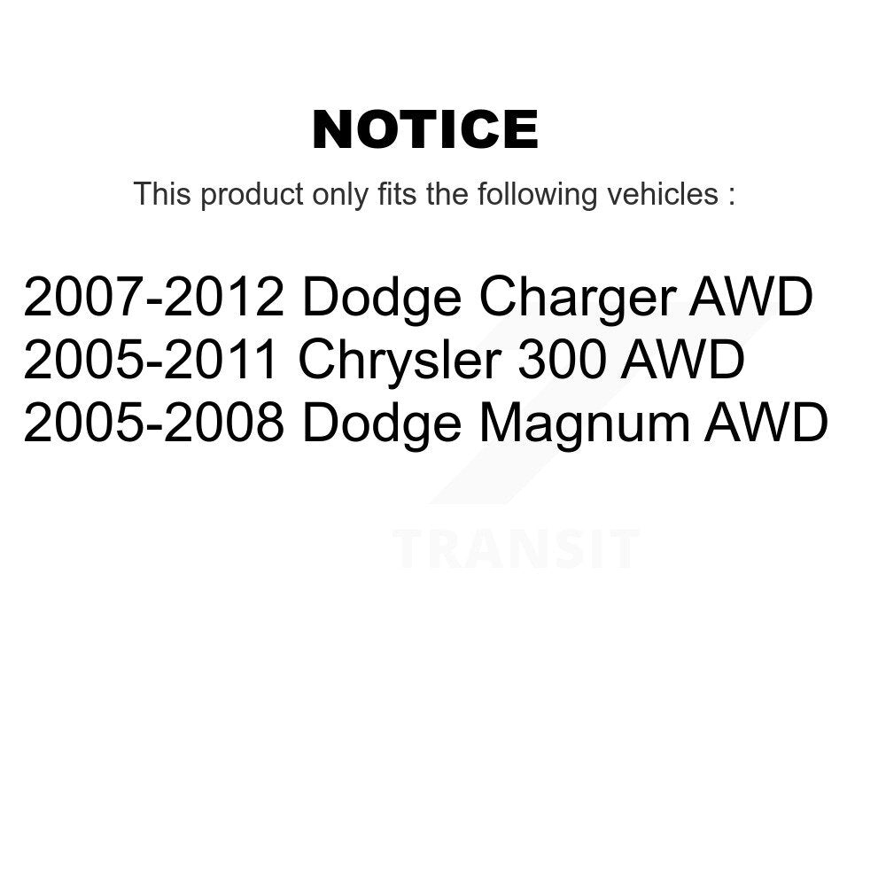 [Avant] Kit d'ensemble de bras de suspension et joint à rotule pour Chrysler 300 Dodge Charger Magnum KTR-102823