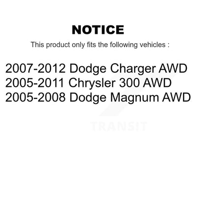 [Avant] Kit d'ensemble de bras de suspension et joint à rotule pour Chrysler 300 Dodge Charger Magnum KTR-102823