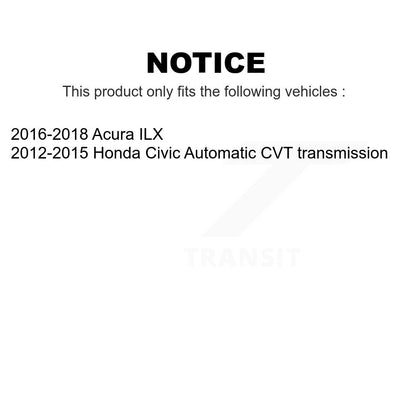 [Inférieur avant vers l'avant] Kit de Bague de bras de suspension pour Honda Civic Acura ILX KTR-102932