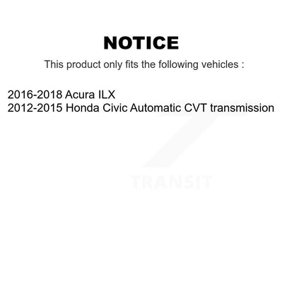 [Inférieur avant vers l'avant] Kit de Bague de bras de suspension pour Honda Civic Acura ILX KTR-102932