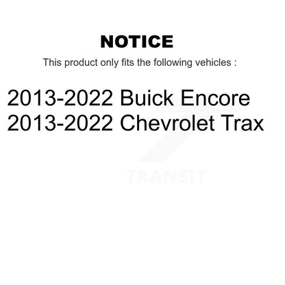 [Avant] Kit d'ensemble de bras de suspension et joint à rotule pour Buick Encore Chevrolet Trax KTR-103089
