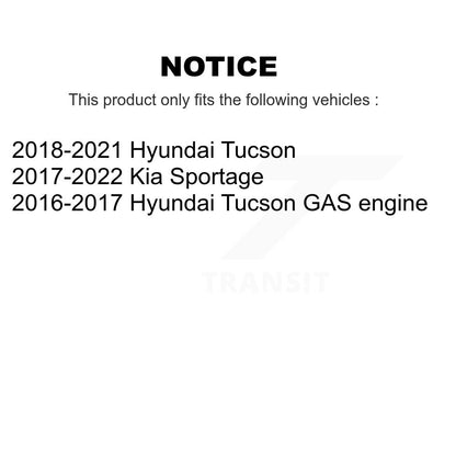 [Avant] Kit d'ensemble de bras de suspension et joint à rotule pour Kia Optima Hyundai Sonata KTR-103113