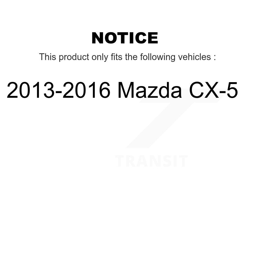 [Avant] Kit d'ensemble de bras de suspension et joint à rotule pour 2013-2016 Mazda CX-5 KTR-103153