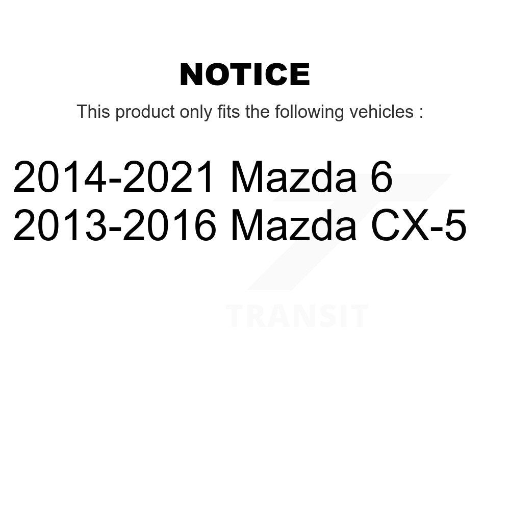 [Avant] Kit d'ensemble de bras de suspension et joint à rotule pour 2013-2016 Mazda CX-5 KTR-103153