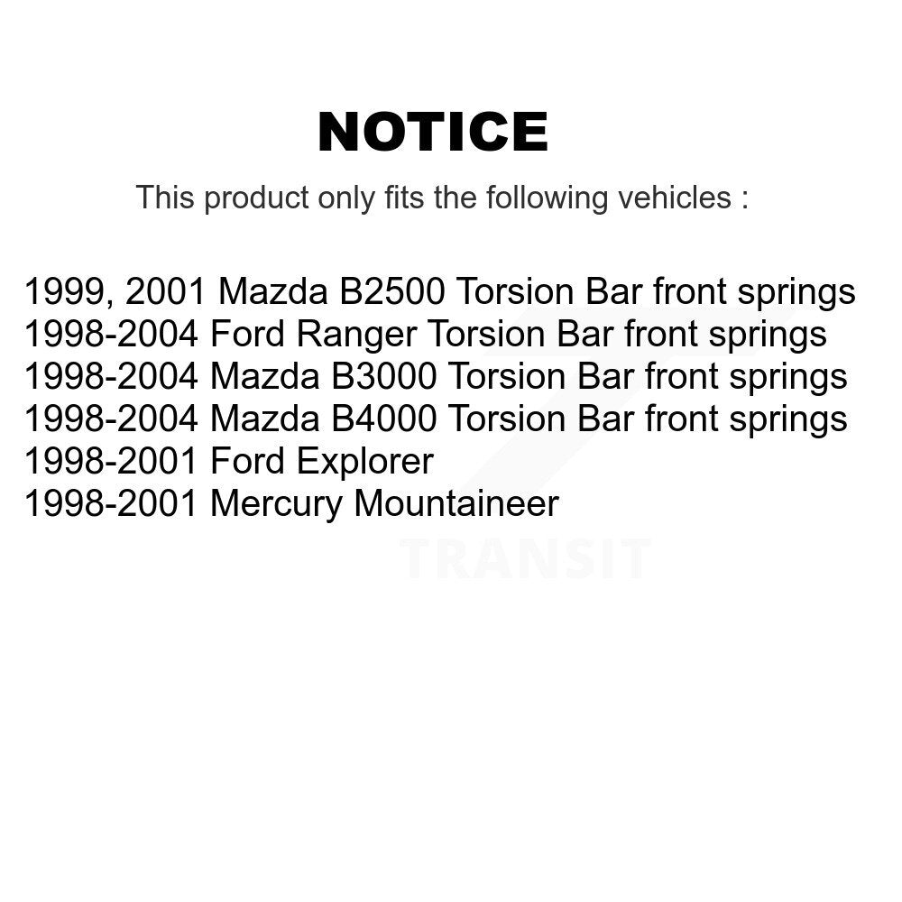 [Avant] Kit d'ensemble de bras de suspension et joint à rotule pour Ford Ranger Explorer Mazda Mercury Mountaineer B3000 B4000 B2500 KTR-103184