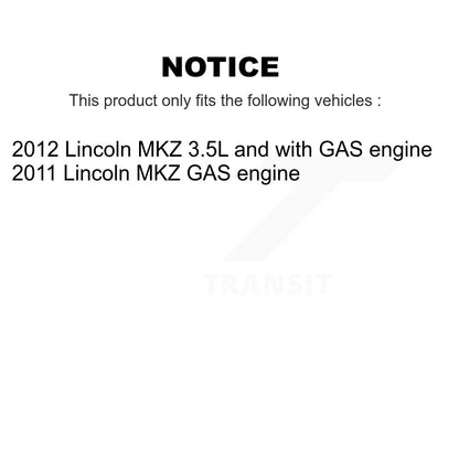 [Avant] Kit d'ensemble de bras de suspension et joint à rotule pour Lincoln MKZ KTR-103202