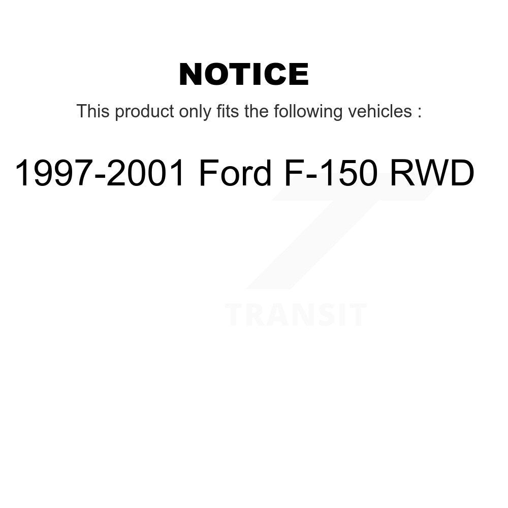 [Avant + Arrière] Kit de biellette de barre stabilisatrice de suspension pour 1997-2001 Ford F-150 RWD KTR-103294