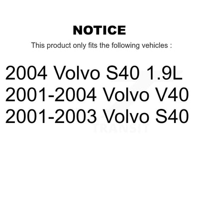[Avant] Kit d'extrémité de biellette de direction pour Volvo S40 V40 KTR-103823