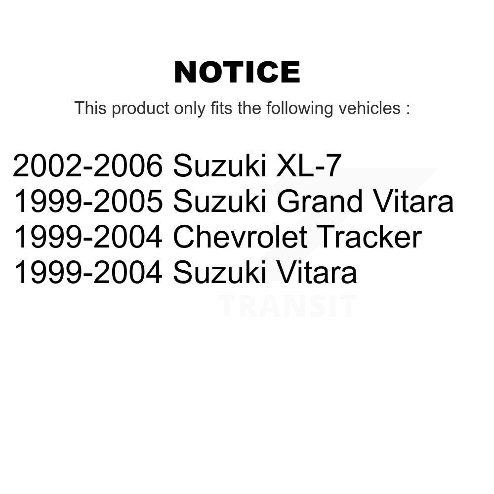 [Avant] Kit d'extrémité de biellette de direction pour Suzuki Chevrolet Tracker XL-7 Grand Vitara KTR-103832